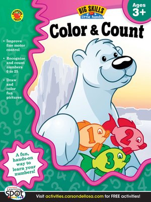 cover image of Color & Count, Grades Preschool - K